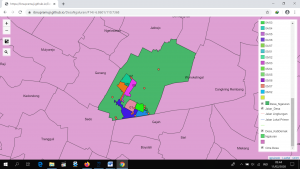Tampilan Peta Administratif Desa Ngaluran dari Web